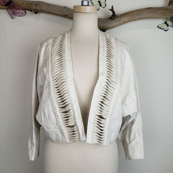 Anthropologie hei hei ladder cropped jacket - Picture 2 of 8